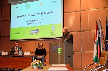 Address by President at India-Slovenia Business Forum